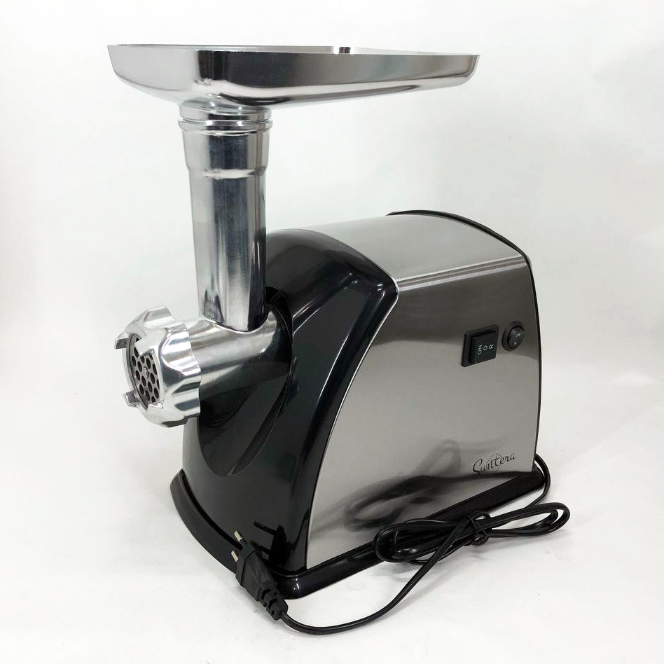 Шнековая электро мясорубка Suntera SMG-5454SS 2200 Вт, Кухонная мясорубка с реверсом MY-93 Львов - изображение 4