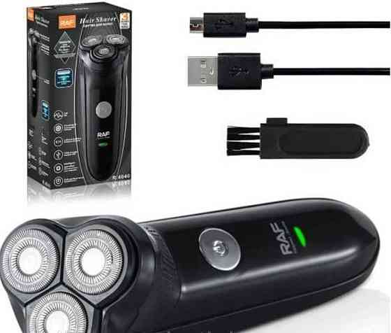 Акумуляторна Бритва RAF R-4040 USB чорна 3Вт Харків