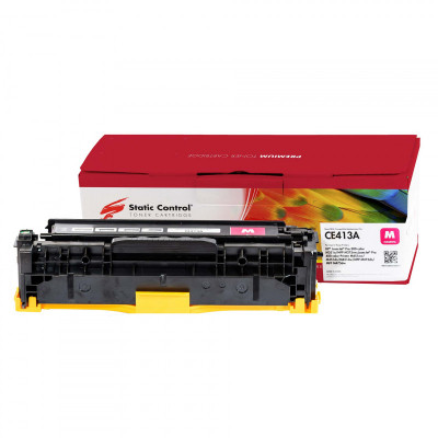 Картридж Static Control HP CE413A (305A) magenta Parrot (002-01-LE413A) Винница - изображение 1
