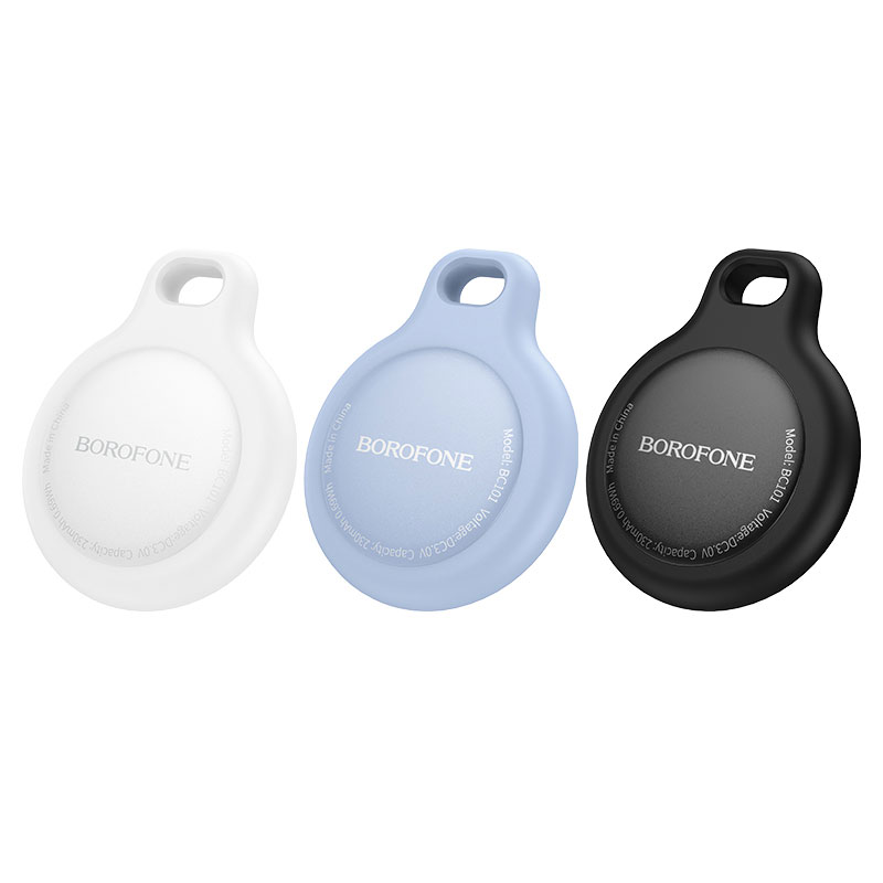 Трекер BOROFONE BC101 Exquisite smart positioning anti-lost device Midnight Black Одесса - изображение 4