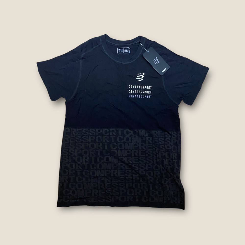 Футболка Compressport Performance SS Tshirt M чорный S(р) Запорожье - изображение 2
