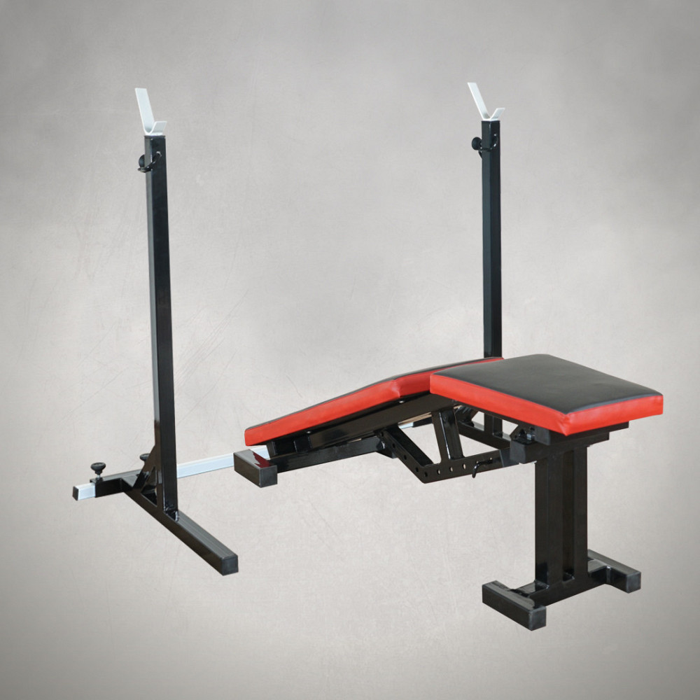 Скамья с отрицательным углом 40 на 40 мм + Стойки под штангу 50 на 50 мм Киев - изображение 2