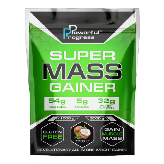 Super Mass Gainer - 2000g Coconut Луцьк