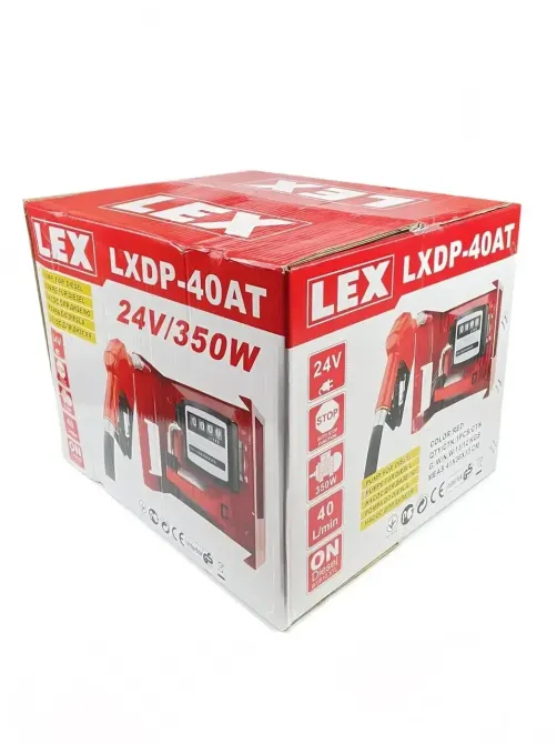 Заправочна станція,Компактна заправка LEX LXDP-40AT – 24V, механічний лічильник, 40 літрів/хв Львів - фото 2