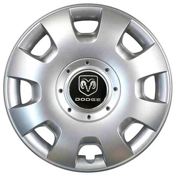 Автомобильные модельные колпаки R15 Dodge 304 4шт, SJS, серебряные Киев