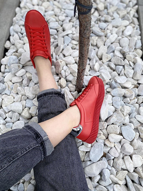 Vices Кросівки жіночі VICES 7170-19 червоні (весна-осінь, еко-шкіра) (1472) Коломия - фото 7
