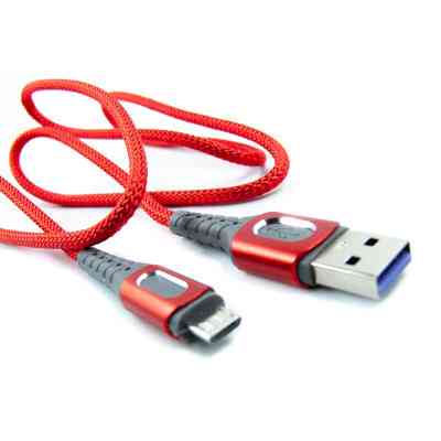 Дата кабель USB 2.0 AM to Micro 5P 1.0m red Dengos (NTK-M-LP-RED) Вінниця
