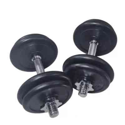 Гантель HSF з гумовим покриттям MD2502 - 2шт по 10 кг (пара) (К00024980) Вінниця