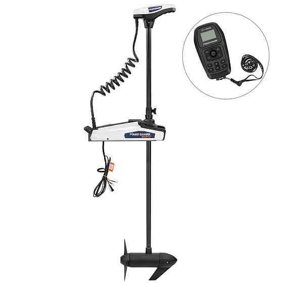 Лодочный бесщеточный электромотор с GPS-якорем MAKOSHARK SV155-60 W (65 Lbs, 12V) Киев