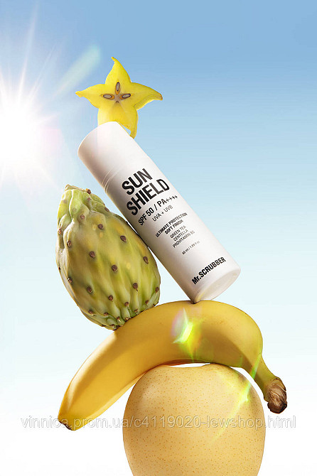Солнцезащитный крем для лица Sun Shield SPF 50 Mr.SCRUBBER Черновцы - изображение 4