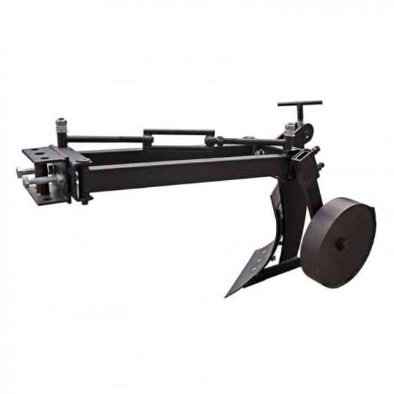 Плуг для мотоблока Zirka-61 (опорне колесо, довга рама) (захват 20 см) (ПЛ8) Харьков