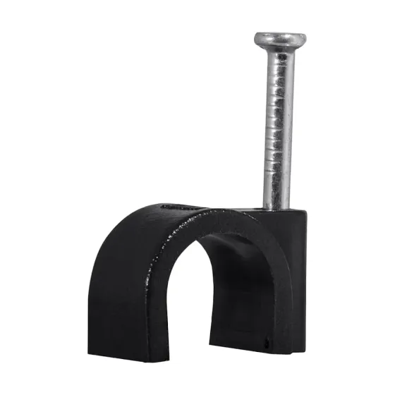 Скоба з цвяхом E-NET 5 мм чорна, 100 штук (94-00321) Київ