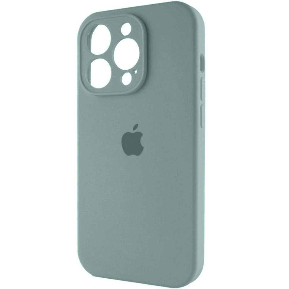 Чохол для смартфона Silicone Full Case AA Camera Protect for Apple iPhone 15 Pro Max 46,Pine Green Киев - изображение 3