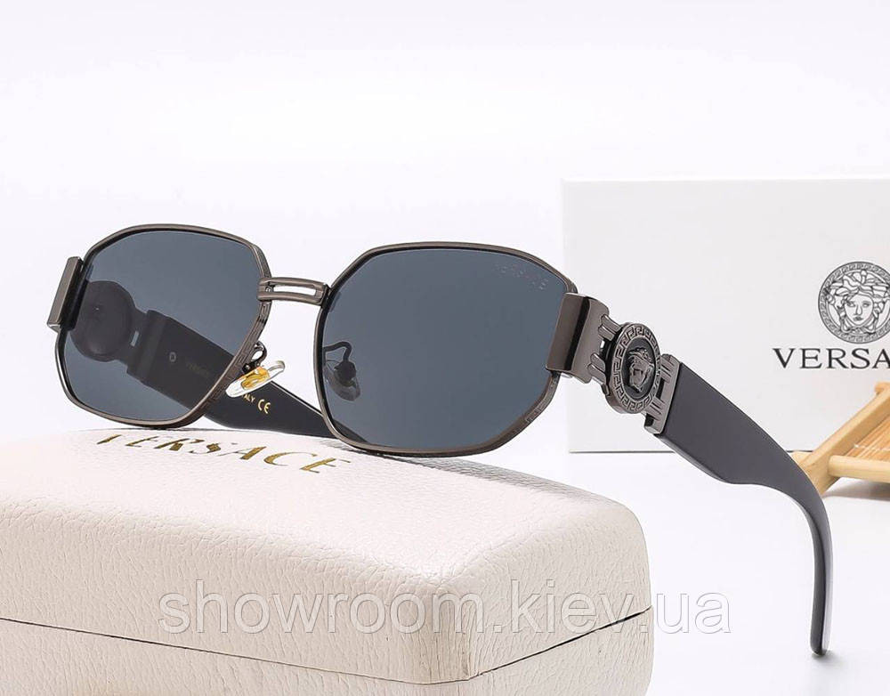 Женские брендовые очки от солнца VE (8015) grey Киев - изображение 1