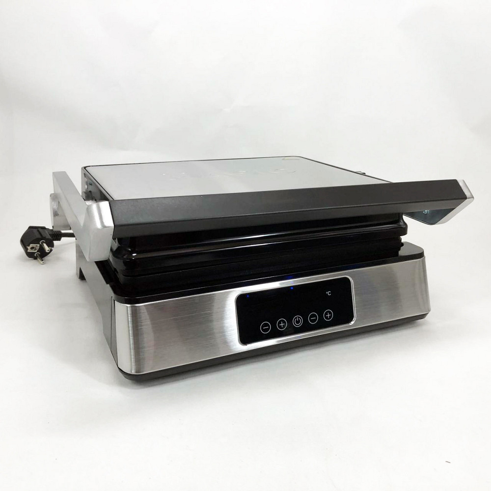 Настільний електрогриль домашній MAGIO MG-355, Гриль притискний рифлений, Електричний кухонний гриль BV-22 Івано-Франківськ - фото 8