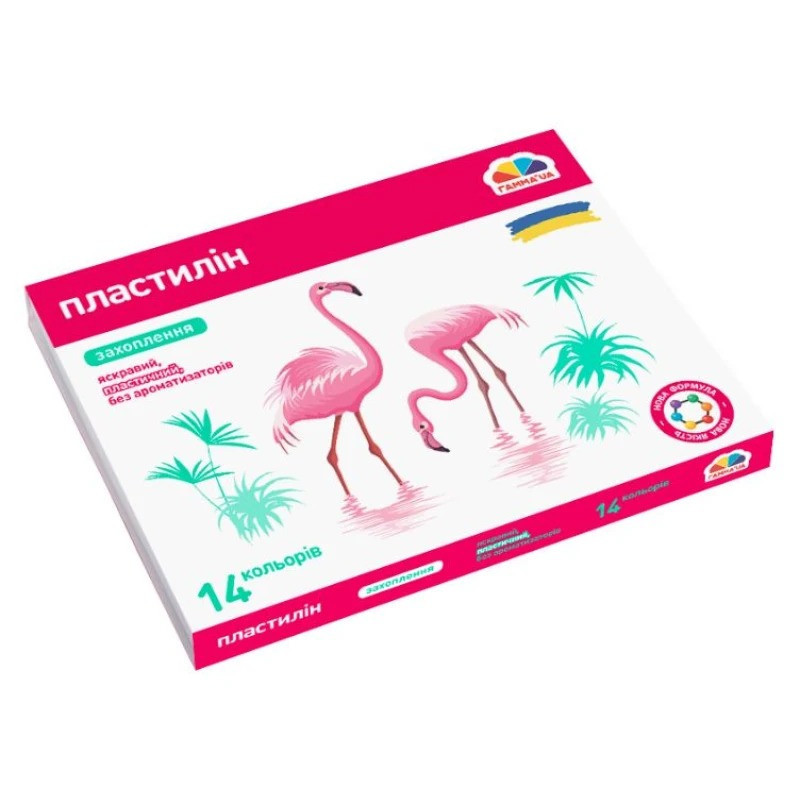 Набір для ліплення пластилін "Захоплення" 200313, 14 кольорів Вінниця - фото 1