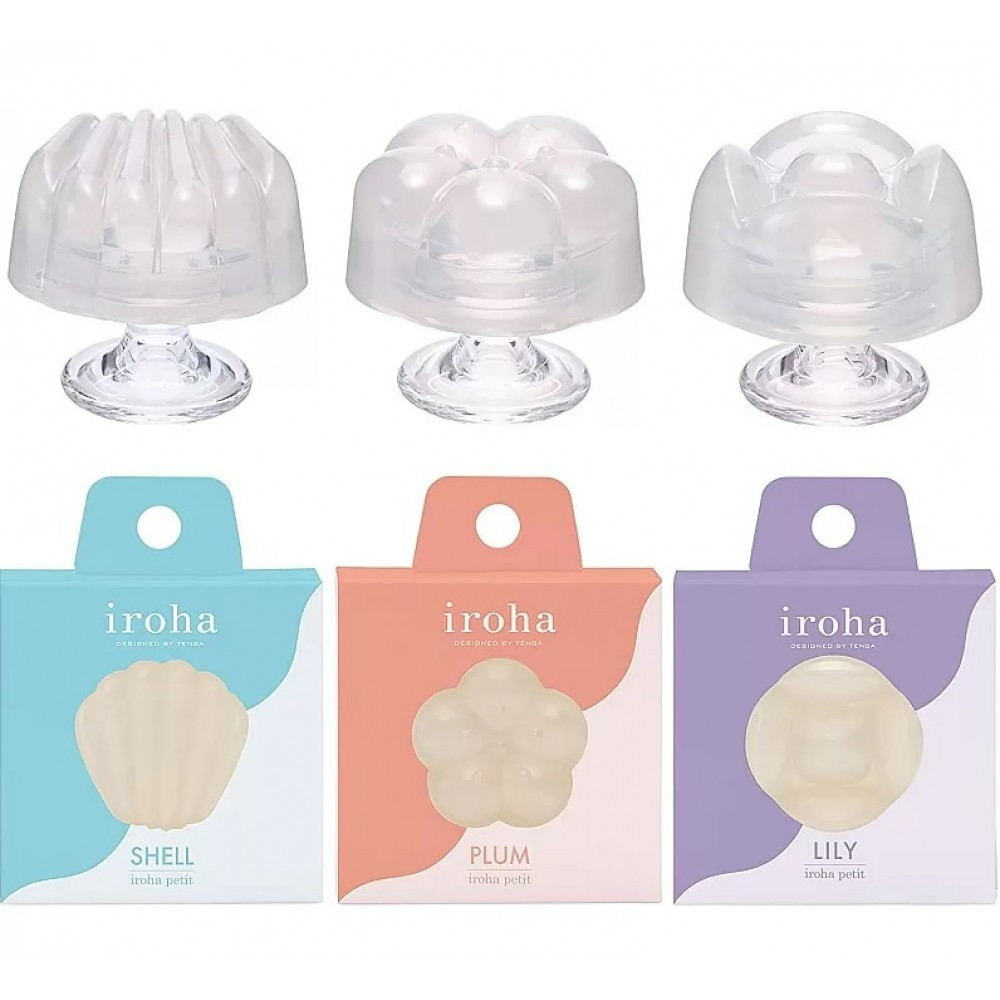 Масажер для клітора рельєфний Iroha Petit Lily, білий, 5.3 х 3.5 см Sex Aura Київ - фото 8