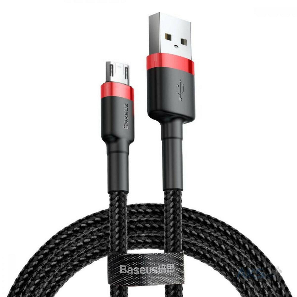 Кабель Baseus Cafule Cable USB - Micro 1.5A 2m, цвет красный+Black CAMKLF-C91 Одесса - изображение 1