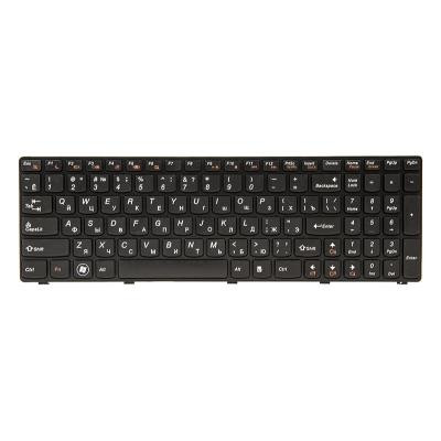 Клавіатура ноутбука PowerPlant Lenovo G580, N580 черный, черный фрейм (KB311071) Вінниця - фото 1