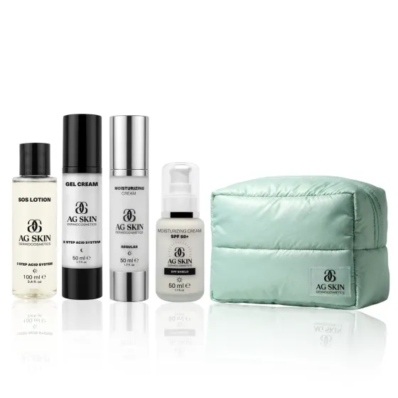 Набір для профілактики та лікування акне Acne Set AG Skin Дніпро