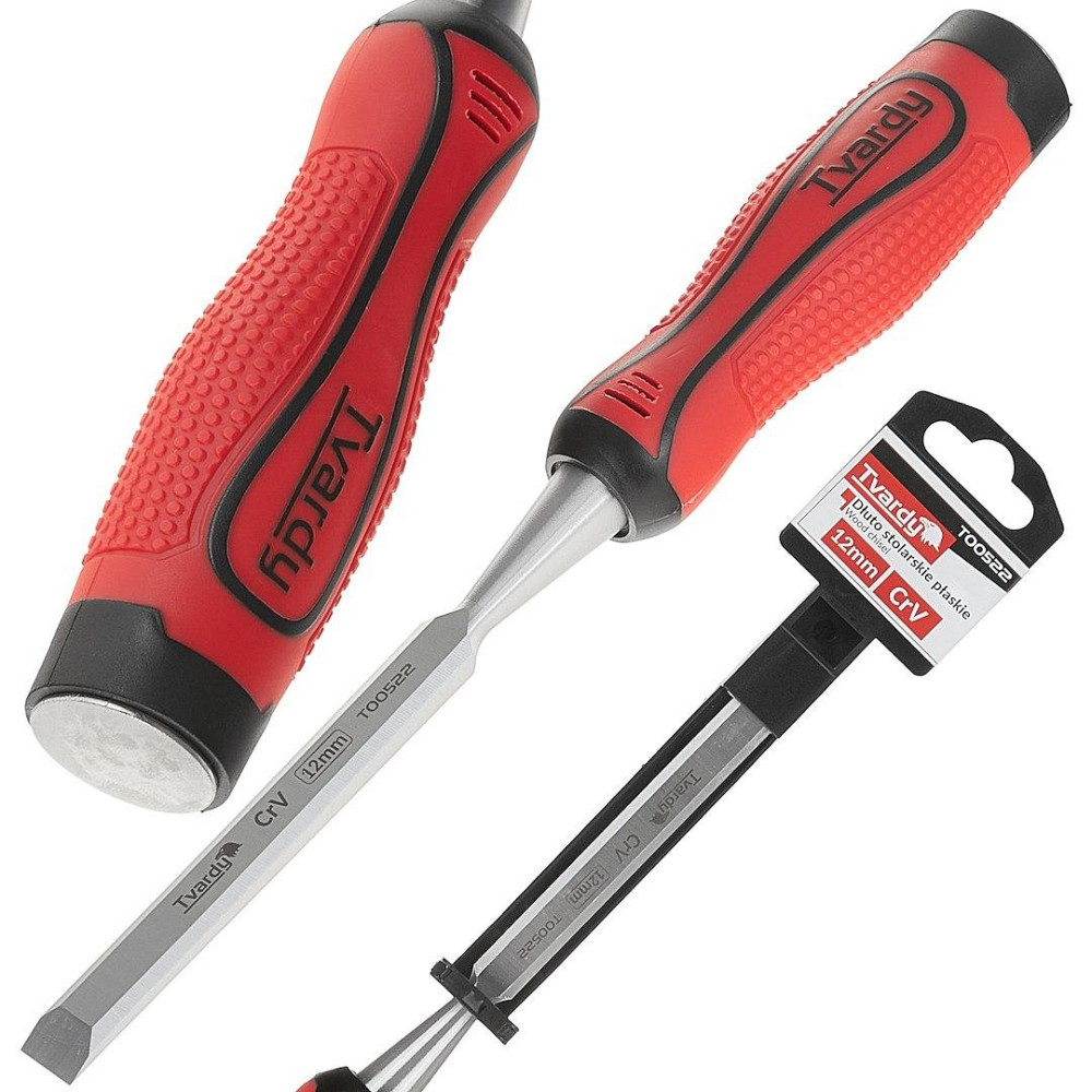 Стамеска "Tvardy" ударна з хромо-ванадієвої сталі CrV 12 мм Київ - фото 1