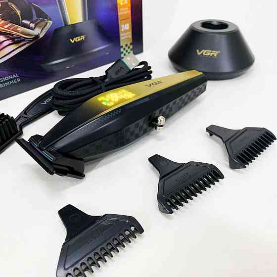 Машинка для стрижки волос и затылка VGR V-992, Малошумная машинка для стрижки волос LO-61 Львов