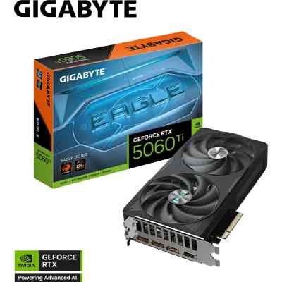 Видеокарта GIGABYTE GeForce RTX5060Ti 16Gb EAGLE OC (GV-N506TEAGLE OC-16GD) Винница