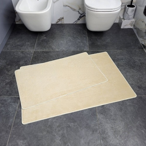 Килимок універсальний для підлоги Фібра 60*90см айворі Дариана Житомир - изображение 10