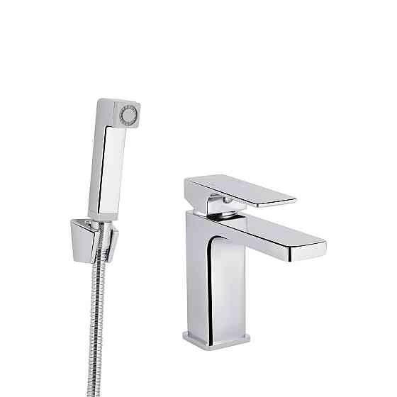 Змішувач для раковини Qtap Gemini (з гігієнічним душем) QTGEM272CRM45689 Chrome Київ