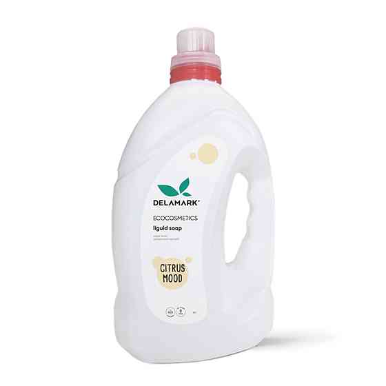 Мило рідке косметичне Цитрусовий настрій De La Mark 4 л Київ