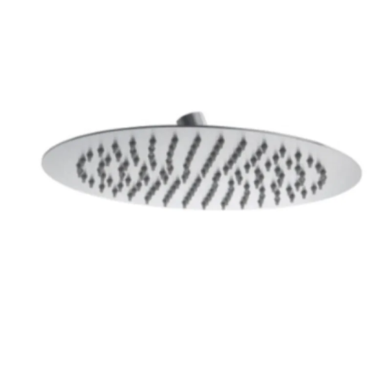 Лійка для душу стельова Zerix SH-005.SUS-25cm (нерж. сталь) (ZX5008) Київ