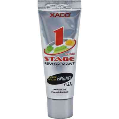 Присадка автомобільна Xado 1 STAGE для бензинового та дизельного двигуна (туба 27 мл) (XA 10124) Вінниця