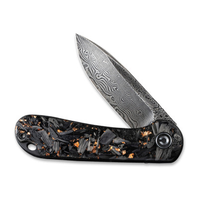 Ніж Civivi Elementum, Damascus, Carbon Fiber (C907C-DS3) Вінниця - фото 4