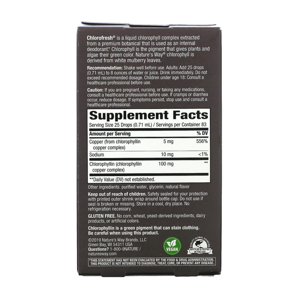 Chlorofresh® Mint 40X Liquid - 59 ml (Пошкоджена упаковка) Київ - фото 2