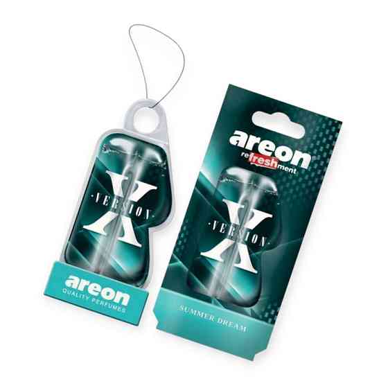 Ароматизатор на зеркало жидкий 8мл areon x-серия 