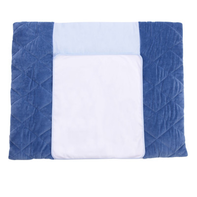 Пеленальный матрасик Верес Velour Deep blue 72х80 см (429.2) Винница - изображение 1