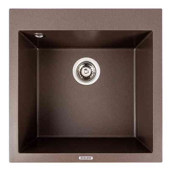 VALESO Гранітна мийка VALESO GALAX 5050 матова темна скеля Київ