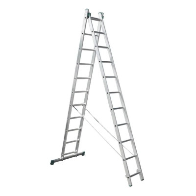 Драбина ITOSS універсальна (2 частини) - 7511 (2х11) (15080) Вінниця - фото 1