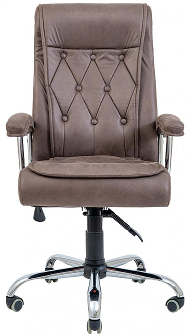 Офісне Крісло Керівника Richman Telavi Ameli Coffee Хром М1 Tilt Коричневий Київ - фото 2