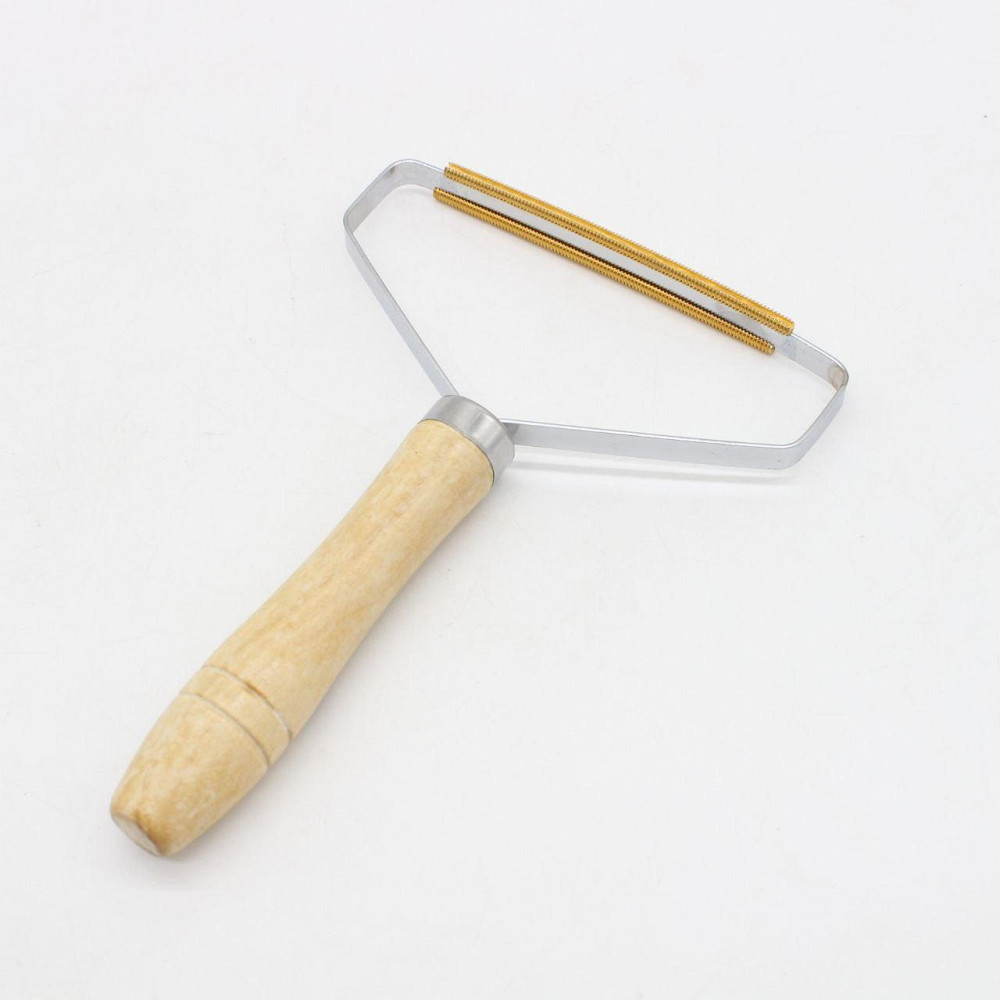 Портативная щетка бритва для удаления катышек и шерсти (10х9см) / Щетка скребок для чистки одежды Киев - изображение 10