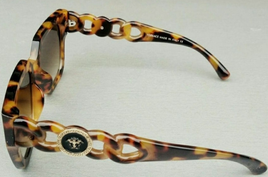 Брендовые модные женские очки коричневые тигровые с градиентом. Киев - изображение 6