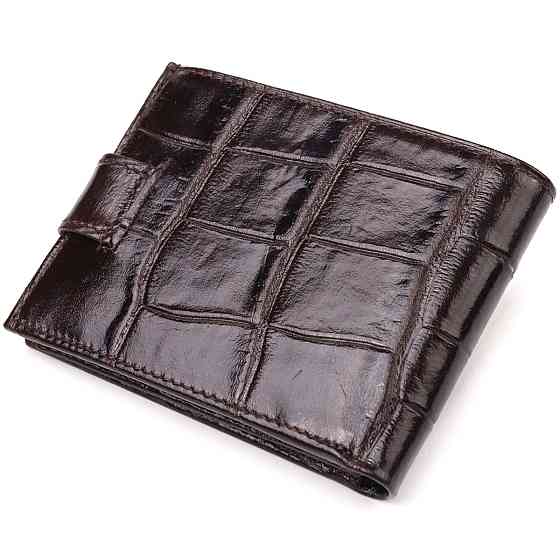 Надежный мужской кошелек из натуральной фактурной кожи CANPELLINI 21516 Коричневый Киев