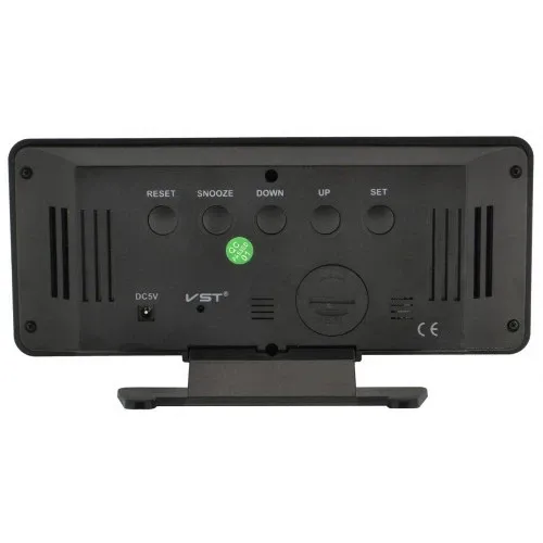 Зеленые электронные часы с зеркальной поверхностью VST-888Y Одесса - изображение 5