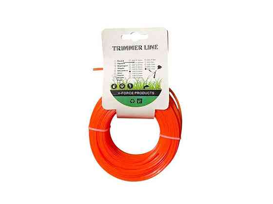 Леска для стрижки травы звезда L=15м d=3,0мм ТМ Trimmer Line Киев