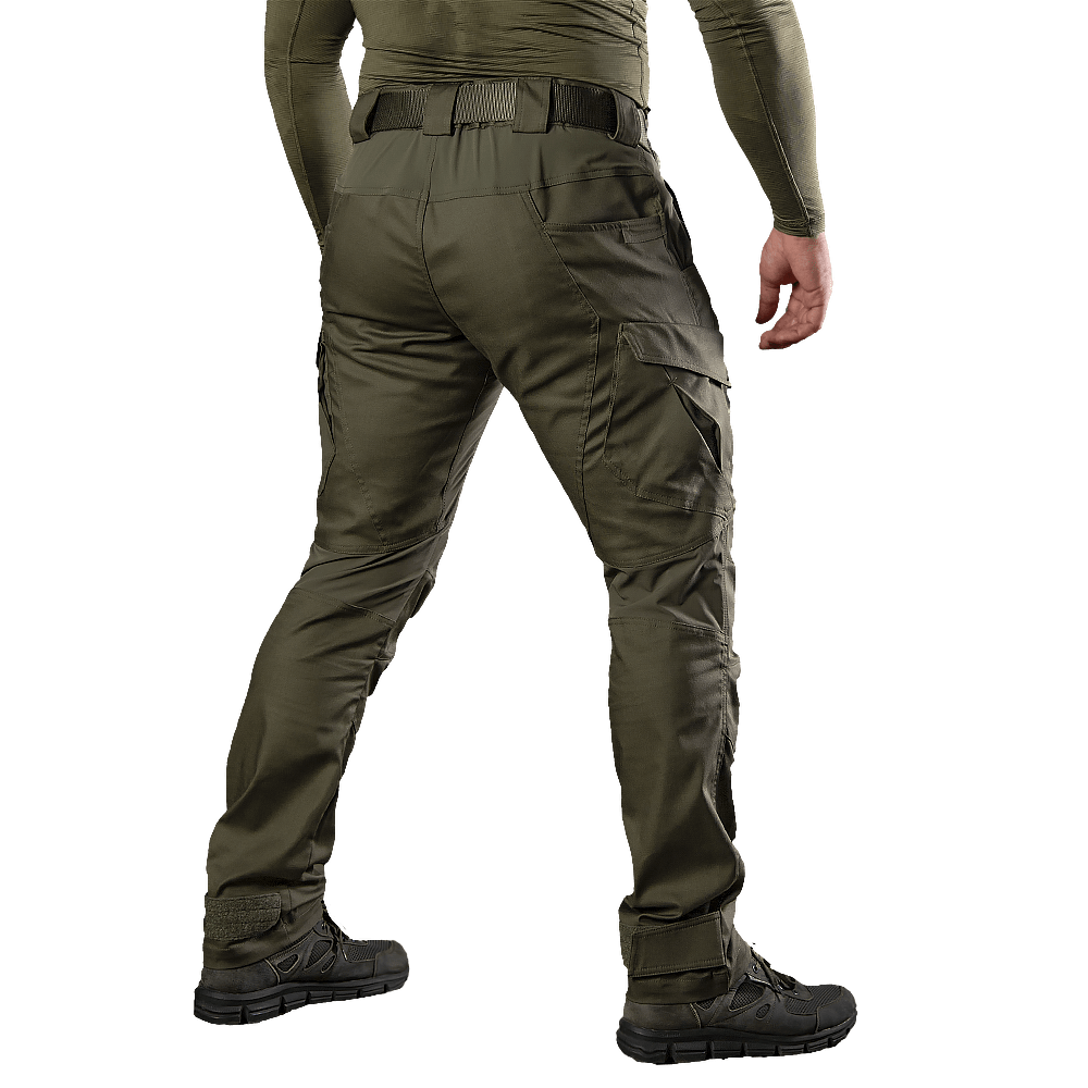 Тактичні штани Спартанець Canvas (Оливкові) розмір M Вінниця - фото 2