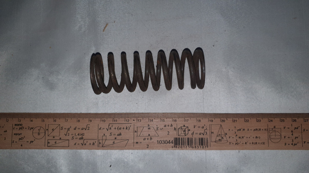 Пружина сжатия 32.5х86х4 мм. СССР. Харьков - изображение 2