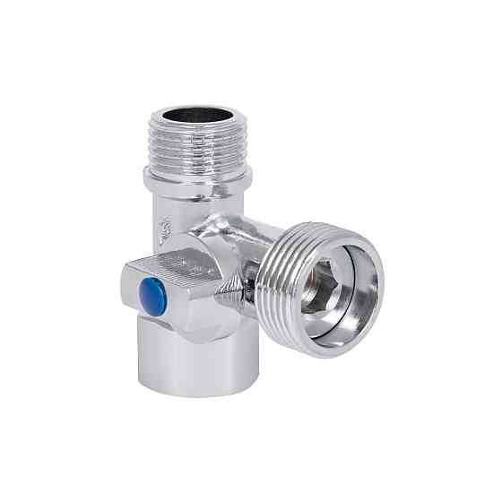 Кран приладовий кульовий Thermo Alliance Forte 1/2"х3/4"х1/2" SF186W152015 Київ