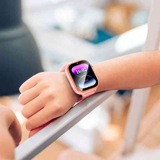 Смарт-годинник дитячий HOCO Y101 4G GPS, рожевий Вінниця