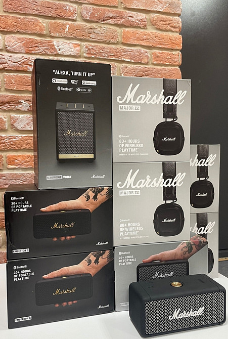 Новая Smart колонка Marshall Uxbridge.Гарантия . Киев - изображение 6
