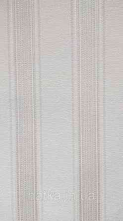 Шпалери вінілові на флізеліні AdaWall Seyyah 1.06х10 смуги широкі структурні білі сріблясті Київ